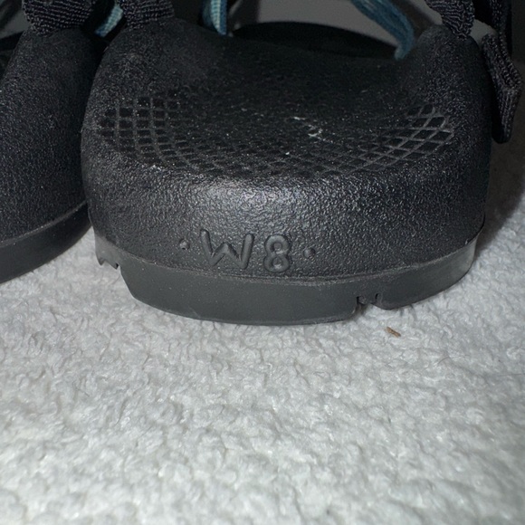 Chaco Women's Sandals - Black and Blue - Picture 4 of 5